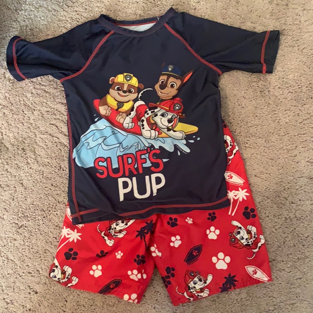 Paw Patrol Swim set 5T